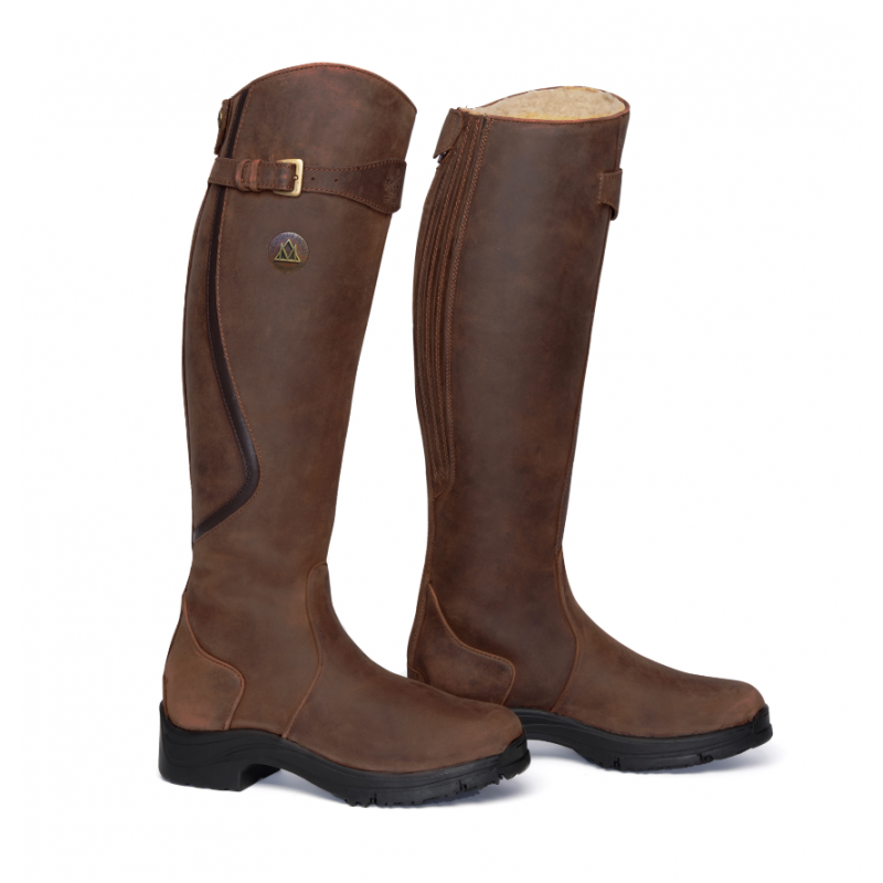 Mountain Horse Stiefel ,,Snowy River High" brown
