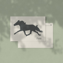 Naturtölter Postkarte "Pass"