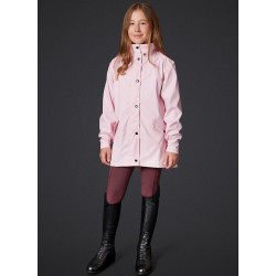 Mountain Horse Drops Raincoat JR, mouve pink