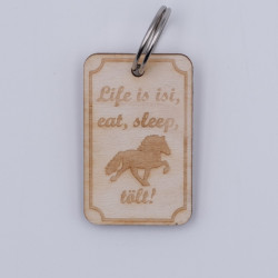 Schlüsselanhänger ,,Life is...