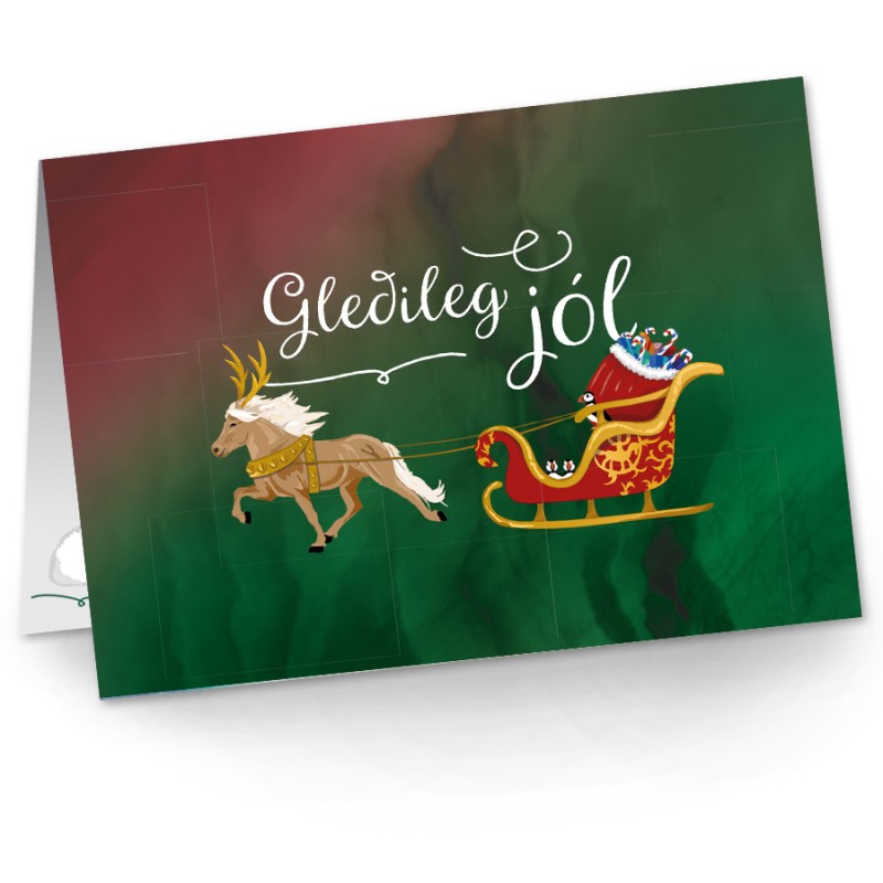 Equisigned Geschenkkarte ,,Icelandic Christmas"